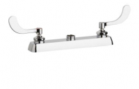 Chicago Faucets W8D-LES317AB Workboard Faucet, 8'' Les